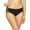 Black, variant on Ocean Blues Women's Strappy Bikini Swim Bottom Full Coverage Swimwear Bathing Suits