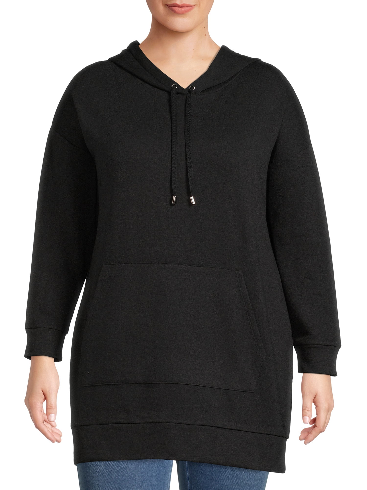 Fleece Hoodie Tunic 