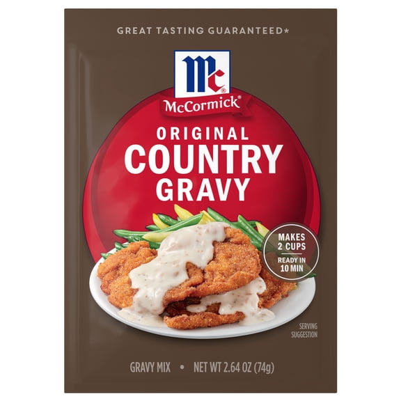 McCormick Original Country Gravy Mix, 2.64 oz Packet