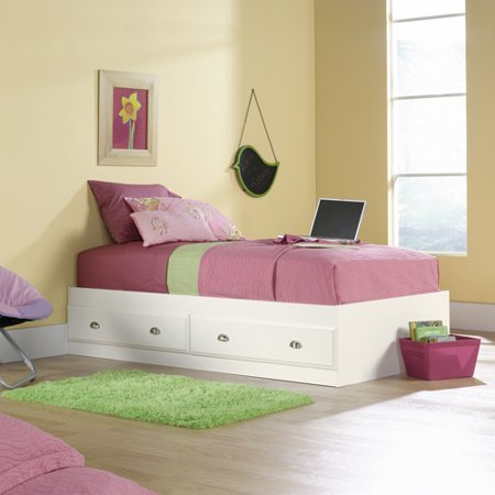 Sauder Shoal Creek Twin Mates Storage Bed, Soft (Best Beds For Girls)