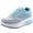 Blue, variant on Kukoosong Running Shoes for Women Mesh Breathable Increased Thick-Soled Travel Running Sports Shoes Women Lightweight Shock Absorb Walking Hiking Shoes Sneakers Blue 4.5