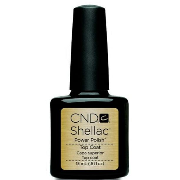 CND CND Shellac Gel Nail Polish, Top Coat, 0.5 Fl Oz