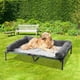 thumbnail image 4 of Extra Large Cooling Elevated Dog Bed with Bolster Raised Pet Cot Lounger Indoor Outdoor Waterproof ShopWise Round, 4 of 7
