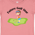 thumbnail image 4 of Inktastic Future Golf Star Girls Golfing Girls Baby T-Shirt, 4 of 5