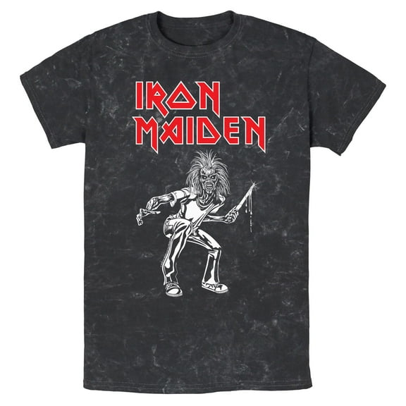 Mens Iron Maiden Eddie Knife T Shirt