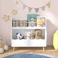 thumbnail image 3 of Jopath Kids Toy Storage Bookshelf & Organizer,Book Organizer,Toy Storage Cabinet Organizer for Bedroom,Living Room,White, 3 of 8