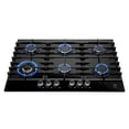 thumbnail image 1 of Parrilla De Gas 6 Quemadores Empotrable AVERA  VT6 En Vidrio Templado Estufa de Mesa, 1 of 10