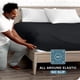 thumbnail image 3 of Bare Home Sábana Ajustable de Lujo Colección 1800, Ultra Suave, Bolsillo Profundo, Tamaño King, Color Negro, 3 of 7