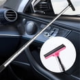 thumbnail image 2 of Extendable Car Window Scraper Steel Frame Retractable Design for Windshield & Side Glass, 2 of 8