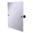 thumbnail image 2 of Frameless Rectangular Tilt Mirror with Beveled Edge in Satin Nickel, 2 of 2