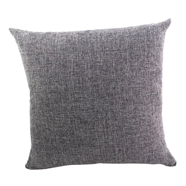 Funda de almohada Colco Funda de cojín cuadrada Gris 50x50cm