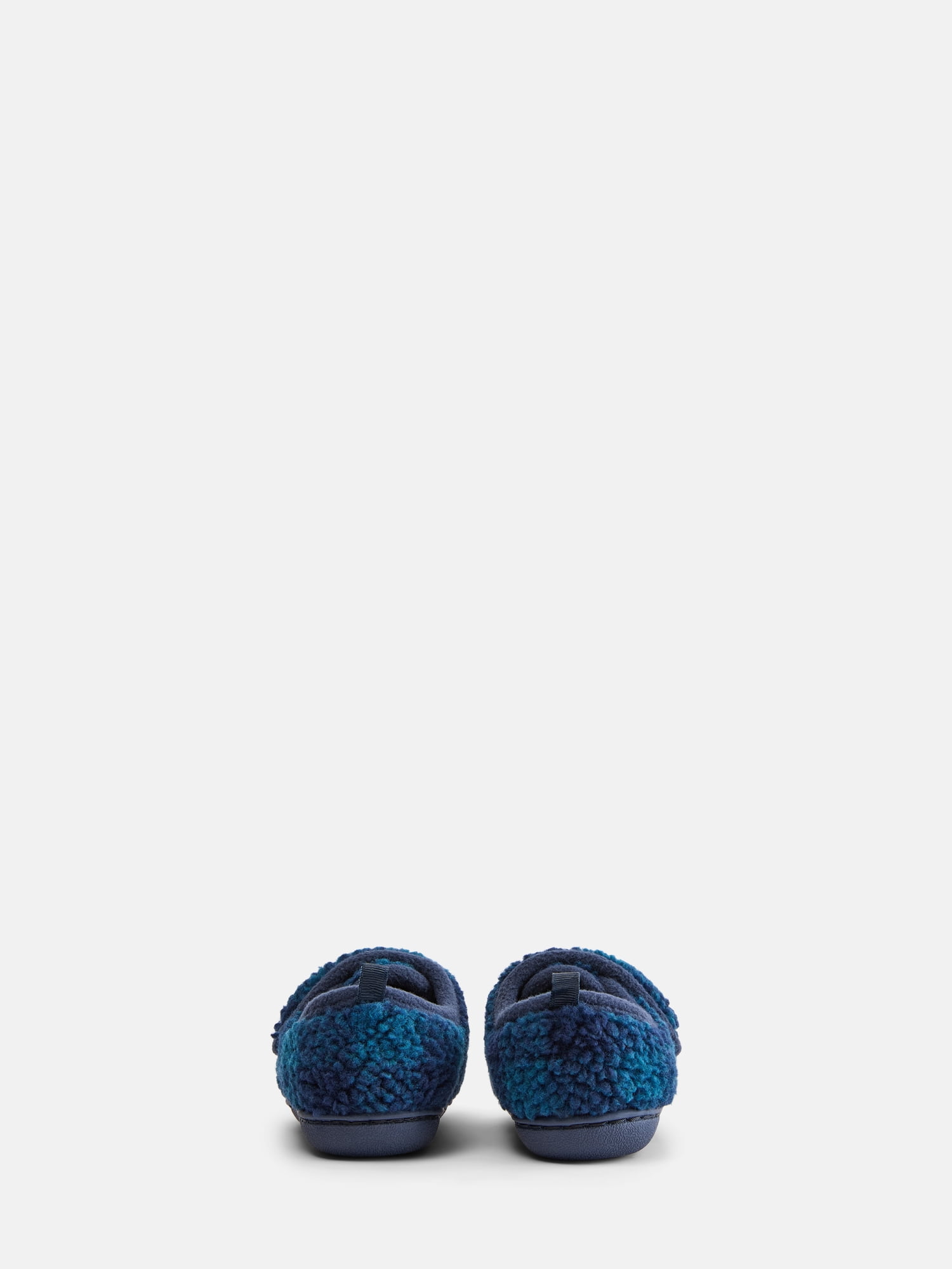 Wonder Nation Baby and Toddler Boys Embroidered Slippers