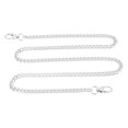 thumbnail image 4 of Cadena De Bordillo De Aluminio, Cadena Artesanal De Metal, Eslabones Trenzados, 8 Piezas, 1,2 M Para Collar ANGGREK Otros, 4 of 8