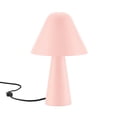 thumbnail image 1 of Lamp Modway EEI-6529-PNK - Mesa con forma de hongo, color rosa, 25 cm de alto, 1 of 9