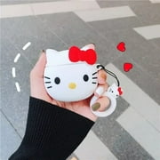 Hello Kitty Earphone Case Accessories for AirPods 1/2/3 Pro/2 Apple Bluetooth Earphone Charging Case Silicone PC Case