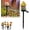 C, 1, variant on Solar Fairy-Tale Mushroom Cottage Garden Light, Waterproof LED Outdoor Mushroom House Statue Decor Lamp, Auto On/Off Landscape Pathway Light for Yard Patio Lawn Flower Bed Outdoor Decor Lights (E, 1)