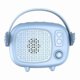 thumbnail image 5 of Small alarm clock night light children student bedroom alarm clock blue, 5 of 5