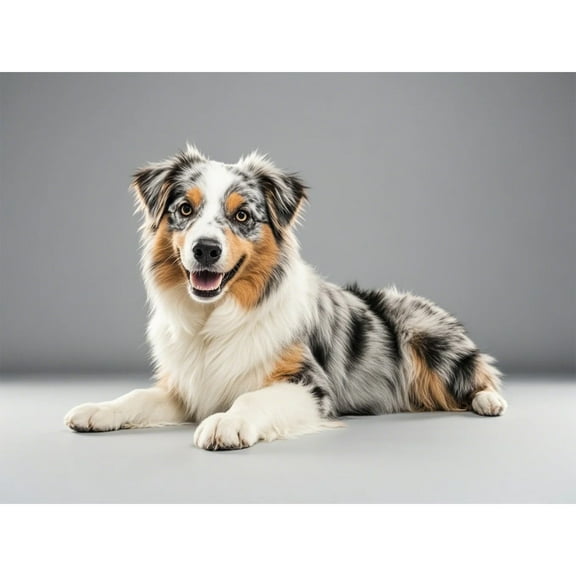 5D Diamond Art Australian Shepherd Diamond Painting DIY Kits Full Round Drill Crystal by Number Mosaic Arts and Crafts for Living Room Bedroom Home Wall Decor 12x16 inch