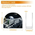 thumbnail image 4 of Yayeee Napkin Holder for Table Kitchen Paper Tissue Organization, Astronaut with Beer, 4 of 8