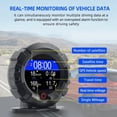 thumbnail image 2 of X95 Car GPS Slope Meter Digital Head Up Display Inclinometer Speedometer Off-Road Car Pitch Slope Angle Meter, 2 of 8