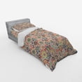 thumbnail image 3 of Ambesonne Geometric Bedding Set 4 Pcs, Floral Old Display, Queen, Multicolor, 3 of 3
