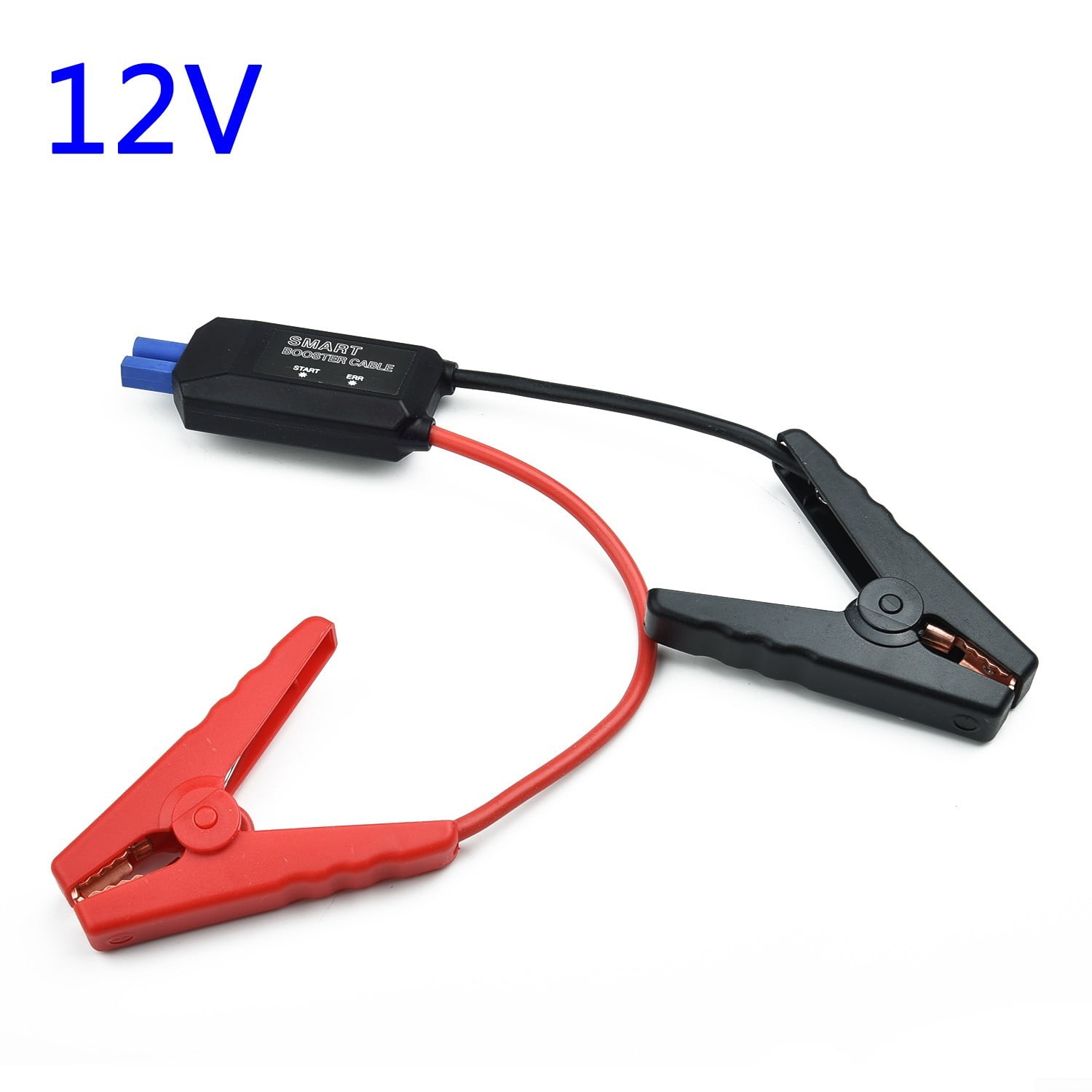 12V Alligator Clamp Emergency Booster For Car Jump Starter Smart Clip Durable