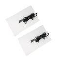 thumbnail image 1 of Sidaley Almohadilla de calefacción para coche, alfombrilla Interior para automóvil, calentador automotriz de fibra de carbono, accesorio de asiento Ventana automotriz  2PCS Sidaley VI017618-02, 1 of 6