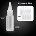 thumbnail image 4 of 1-ounce acrylic paint mixing jars/bottles (pack of 10), reusable, airtight squeeze bottles with mixing balls, 1 inch tall., 4 of 6