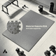 thumbnail image 2 of Piso Para Gimnasio Tapete Pesas Uso Rudo Gym 6 Piezas Xtellar gris, 2 of 4