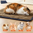 thumbnail image 3 of Self Heating Pad for Dog & Cat, 2026 New Self Warming Pet Bed Dog Heating Pad, Non-Slip & Washable, Thermal Reflection Pad, Pad Sleeping Mat for Small Medium Large Dogs (Brown, Medium), 3 of 6