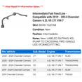 thumbnail image 2 of Intermediate Fuel Feed Line - Compatible with 2019 - 2024 Chevrolet Camaro 6.2L V8 LT1 VIN 7 - AC Delco, 2 of 2