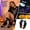 G, variant on Halloween 1 pair Unisex Mid-Calf Socks with Pumpkin Print, Polyester/Cotton Blend, Breathable Comfortable Ribbed Cuff Socks for Men and Women
