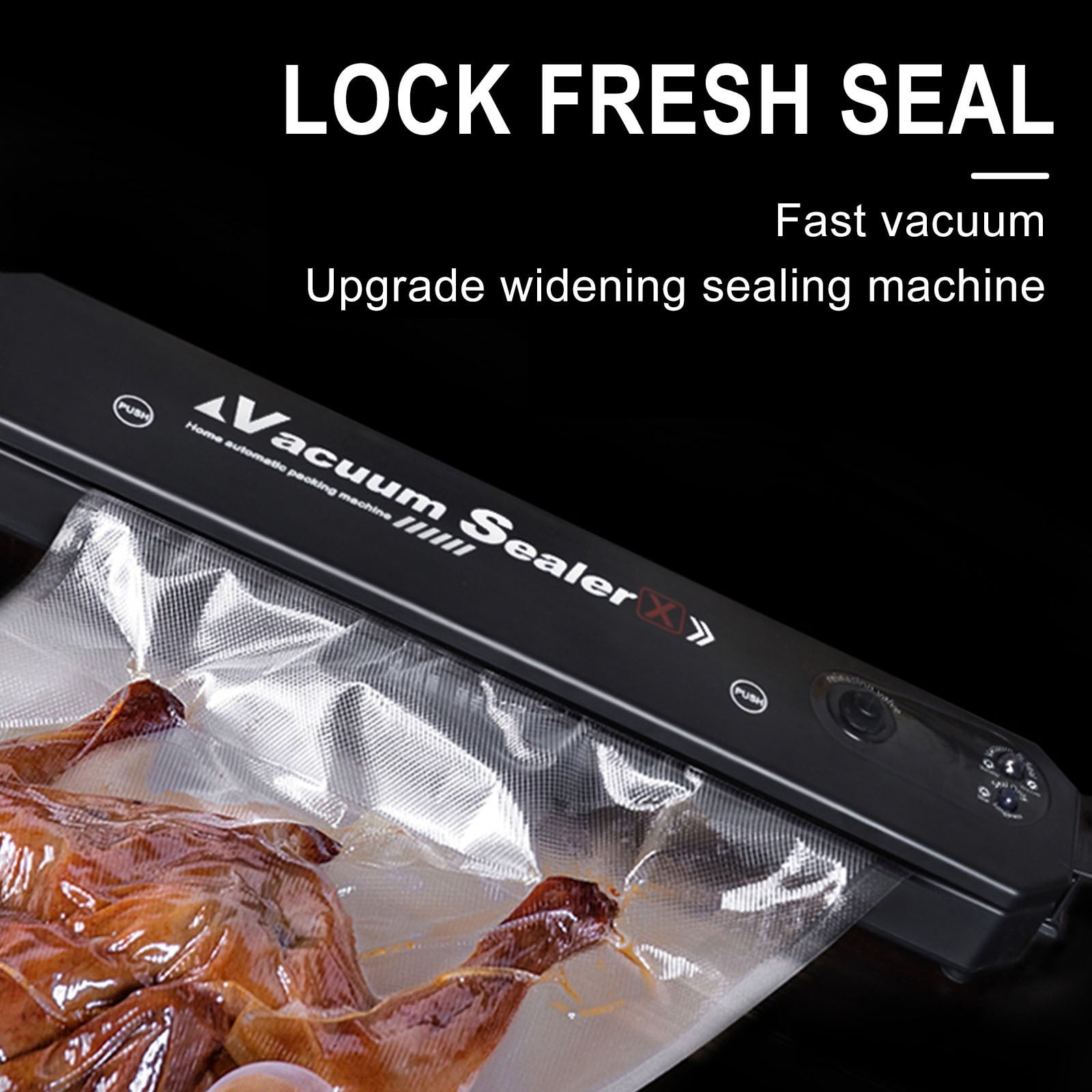 Vacuum Sealer for Food - Cordless Handheld Food Vacuum Saver with Sealer Bags, Vacuum Sealer Machine for Food Preservation & Fresh