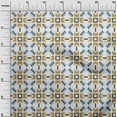 thumbnail image 2 of oneOone Viscose Jersey Fabric Geometric Ikat Print Sewing Fabric BTY 60 Inch Wide, 2 of 4