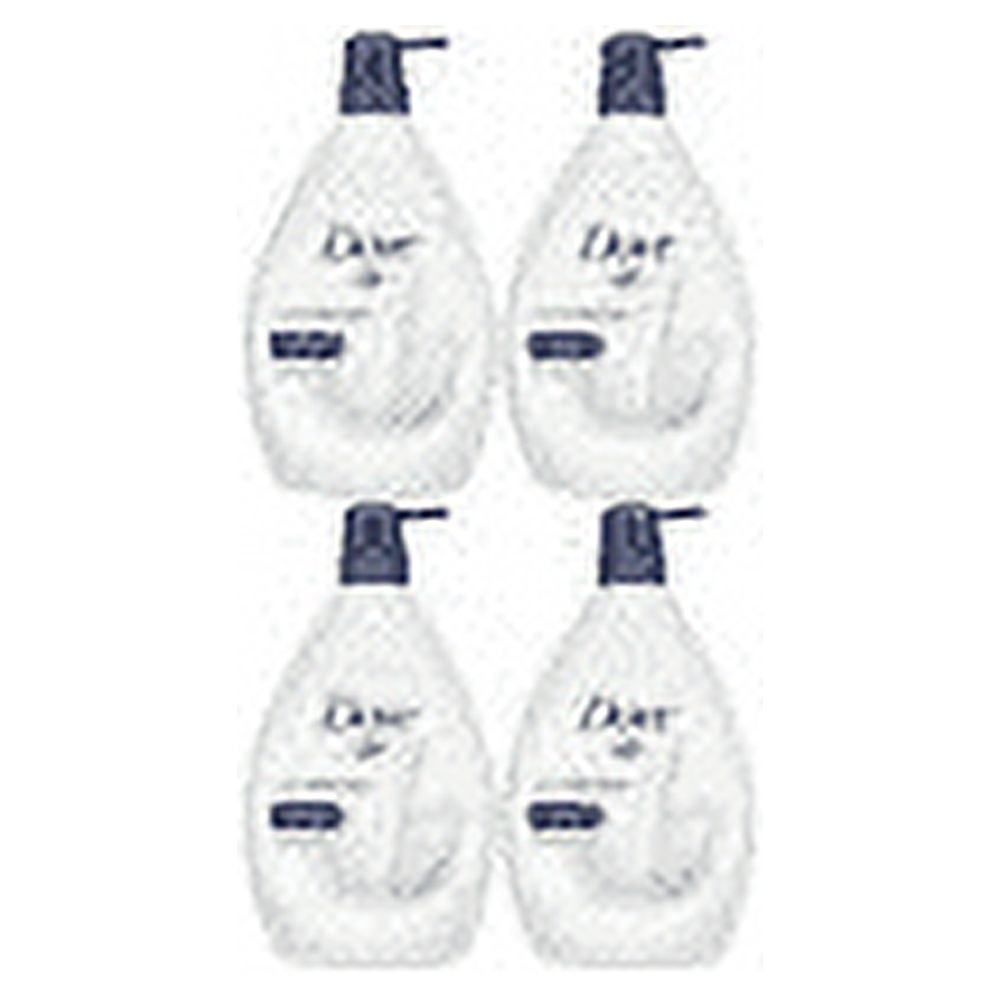 Dove Triple Moisturizing Body Wash, 33.8 Ounce / 1 Liter (Pack of 4) International Version