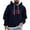 Navy Hoodies for Men, variant on DODADAWANJ Casual Hoodies for Men USA Flag Graphic Drop Shoulder Pullover Hoodie Big and Tall Classic Fit Activewear Sweatshirt Holiday Workout Sweatshirts XXL