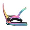 thumbnail image 4 of Electric Guitar Capo, Soft Padding Design Spring Capo Easy To Install Compact Size  For Stringed Instruments Colorful, 4 of 8