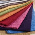 thumbnail image 4 of Solid Color Cotton Linen Pillow Case Simple Style Home Decor Cushion Covers Throw Pillow Cover, 2 Pcs 50*50cm Purple, 4 of 6