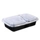 thumbnail image 5 of Moyic Fiambrera no tóxica de 20 piezas, juntas a presión y retención de frescura, caja de almacenamiento de alimentos, caja de Negro 800ml 20 piezas con tapa 2Conjunto, 5 of 6