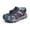 NAVY/LIGHT/GREY/ORANGE, variant on Kids Summer Athletic Sandals Boys Girls School Outdoor Sports Sandals Walking Shoes 160912-K LAVENDER/BABY/BLUE/FUCHSIA Size 13