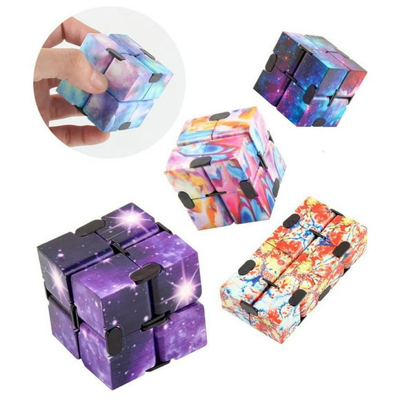 Puzzle Cube Durable Exquisite Decompression Toy Infinity Magic Cube For Adults Kids Fidget Toys Anti-stress Anxiety Desk Toy