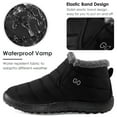 thumbnail image 5 of Ecetana Womens Winter Snow Boots Keep Warm Ankle Boots Waterproof Outdoor Booties, 5 of 7