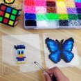 thumbnail image 4 of 14PCS Fuse Beads Boards Clear Plastic Pegboards Children's DIY Educational Tool for Kids Craft Beads, 4 of 6