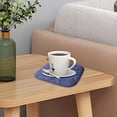 thumbnail image 4 of pstuiky Thickened Square Placemat Cloth Coated Insulation Mat Heat Resistant Pot Mat & Cup Mat Spill-Absorbing Towel Cloth Material for Dining Table & Kitchen Countertop, 4 of 4