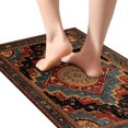 thumbnail image 4 of Kitchen Rugs Sets of 3 Non Slip Washable Kitchen Mats for Floor, Waterproof Kitchen Runner Rug, Floor Mat Carpet for Entryway, Laundry, Sink, Hallway, Bathroom, 4 of 12