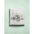 thumbnail image 3 of The Tribe - Vintage Emoji Crew Unity Graphic Women's Sweatshirt, 3 of 4