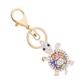 thumbnail image 2 of Fashion Crystal Turtle Keychain Key Chain Key Ring Bag Pendant Handbag Jewelry Gifts (Colorful), 2 of 7