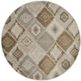 thumbnail image 5 of SAFAVIEH Vintage Mirjana Southwestern Area Rug, Cream/Camel, 6'7" x 6'7" Round, 5 of 10