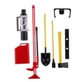 thumbnail image 2 of 1:10 Metal Winch de Aceite Spade Decoración Crawler Car rojo CUTICAT Piezas de coches RC, 2 of 8
