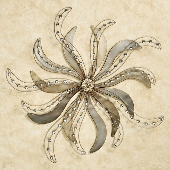 L Essence Metal Wall Art Platinum
